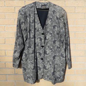 Casablanca Long Jacket Blazer Lightweight size 14 - preowned